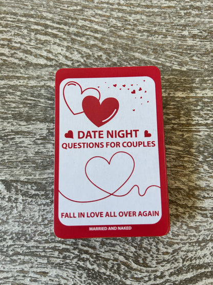 Date Night Questions For Couples Cards